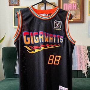 Back To The Future Marty McFly Gigawatts Headgear Classics Basketball Jersey